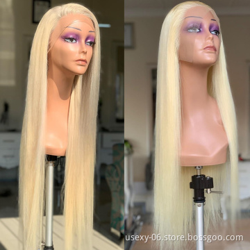 613 Full Lace Wig Human Hair,Brazilian 613 Blonde Full Lace Human Hair Wig,40 Inch 613 Virgin Hair Human Hair Full Lace Wig